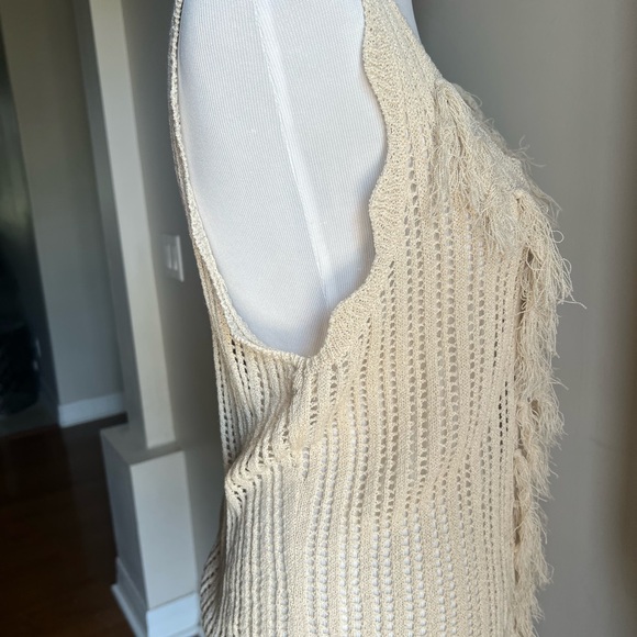 Line & Dot Getaway fringe tank - Picture 3 of 7